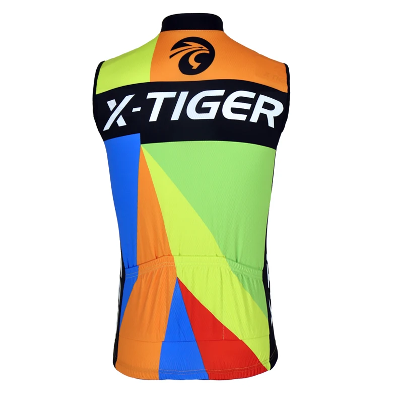 X-Tiger Ropa Maillot Ciclismo велосипедная одежда без рукавов Велоспорт майки Велоспорт жилет Лето полиэстер MTB велосипедная одежда