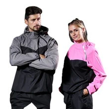 Весенний и осенний спортивный костюм для мужчин и женщин тренерская куртка+ брюки Мужская и женская спортивная одежда