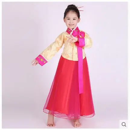 Children Korean National Costume Hanbok Traditional Children Korean National Costume Hanbok Traditional Dress Three Colors Free Shipping In Asia Pacific Islands Clothing From Novelty