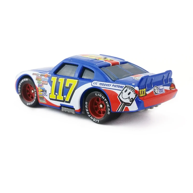 Disney Pixar Cars No.117 Torquey игрушечный автомобиль литой металл 1:55 свободный совершенно