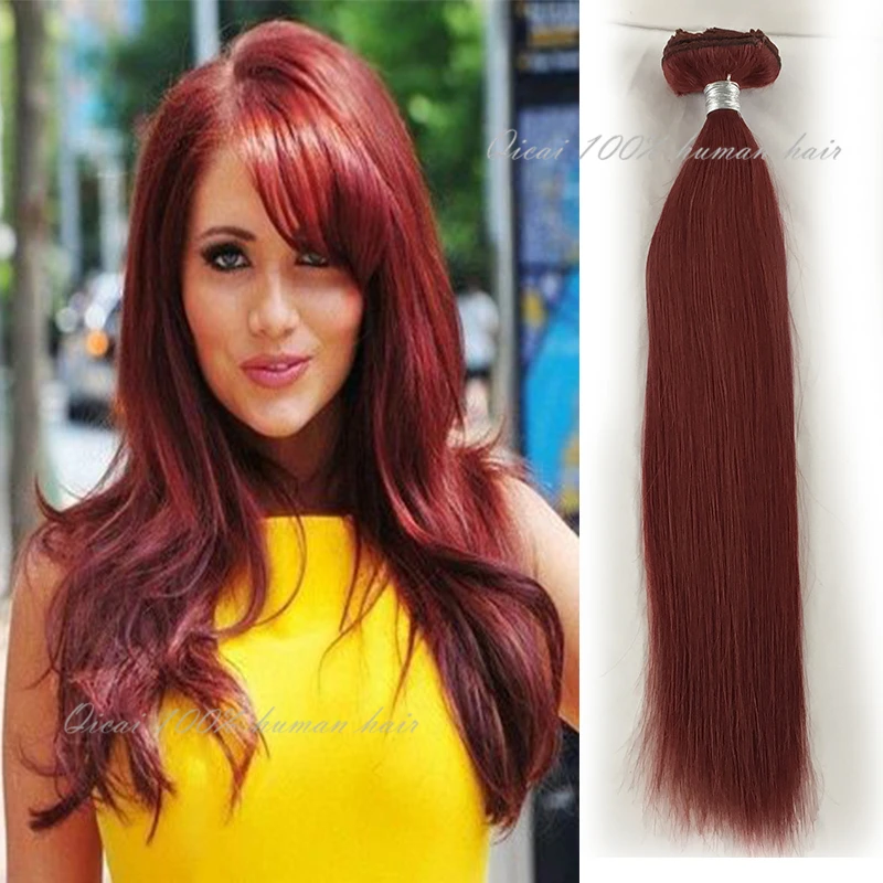 

Virgin Brazilian Hair Clip In Extensions 100G Clip In Brazilian Hair Extensions 135 Burgundy Clip In Human Hair Extensions 10pcs