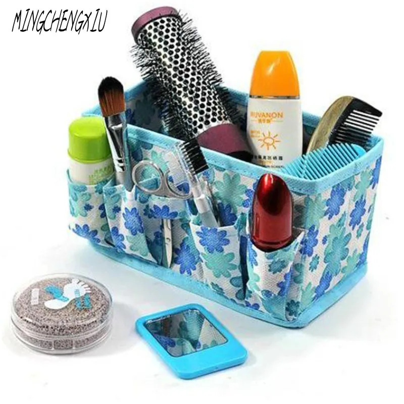 

Multifunctional Collapsible Bulk Container Make Up Bags Cosmetic Storage Box Desktop Dresser Makeup Cosmetic Organizer Container
