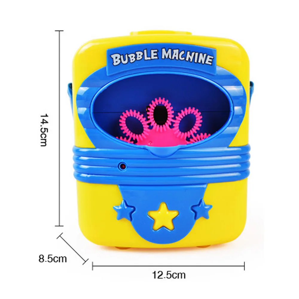 Automatic Electric Handy Bubble Machine Toys Soap Blow Bubbles Blower Maker Bubble Blowing Show Kids Indoor Outdoor Sports Toy