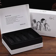 Изготовленный На Заказ матовый черный жесткий картонный ящик упаковка подарочная коробка с съемником, бумажная коробка упаковка производители- PX10121