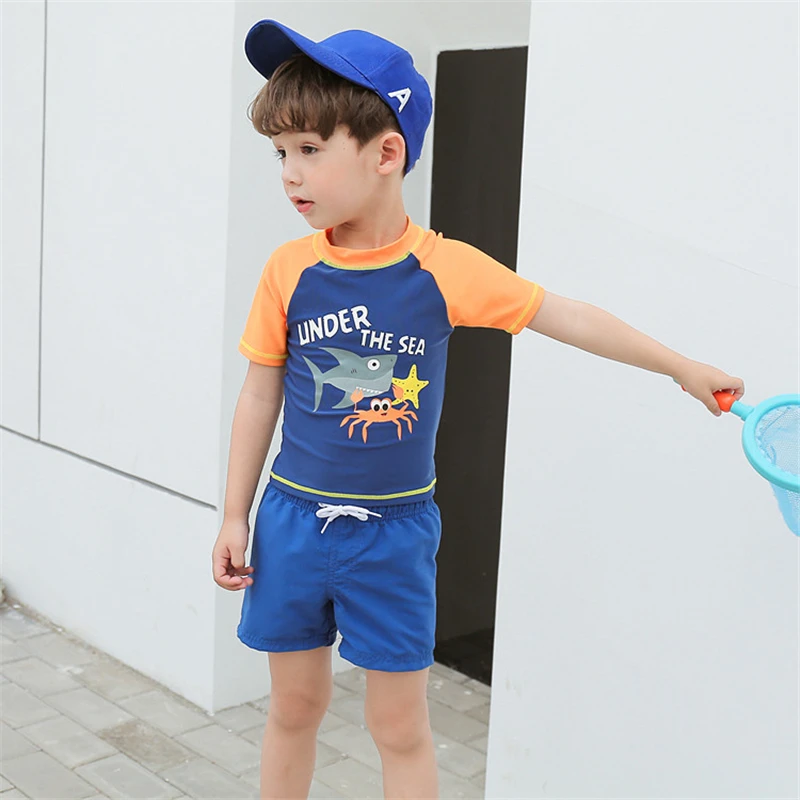 boys 2 piece swim