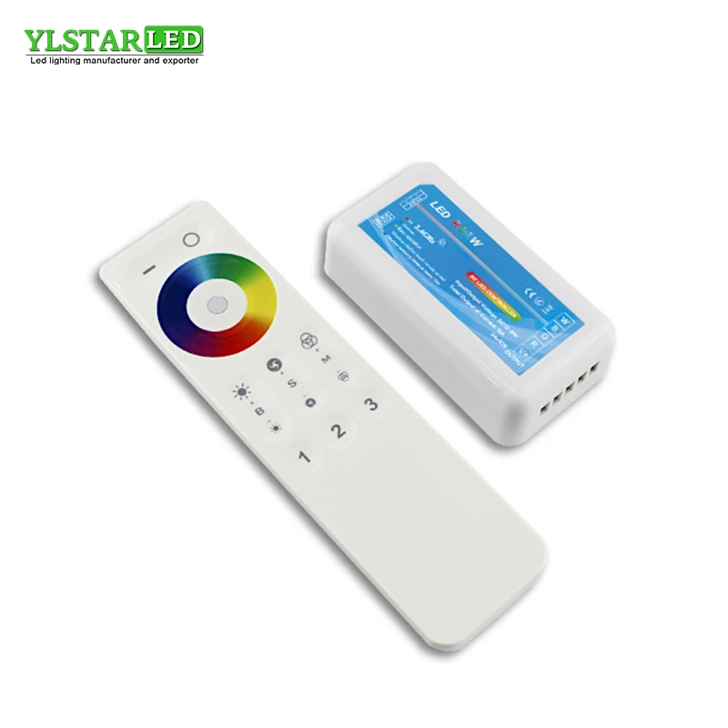 2018 Новый YLSTAR 12В 24В 2 4G RF беспроводной 3 зоны сенсорный пульт RGBW Регулируемый
