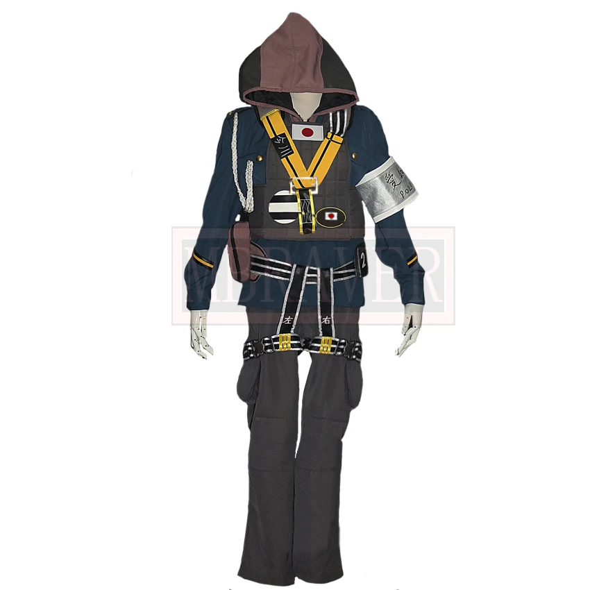 Tom Clancy's Rainbow Six Siege Yumiko Imagawa Hibana Cosplay Costume - Halloween & Christmas Uniform, Customizable in Any Size image 2
