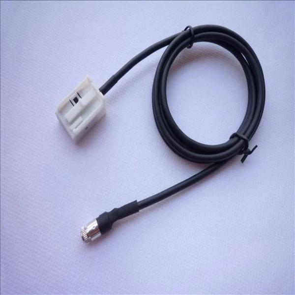 3.5 Jack AUX Auxiliary Audio Input Kit Adapter Cable for BMW E60 E61 E63 E64