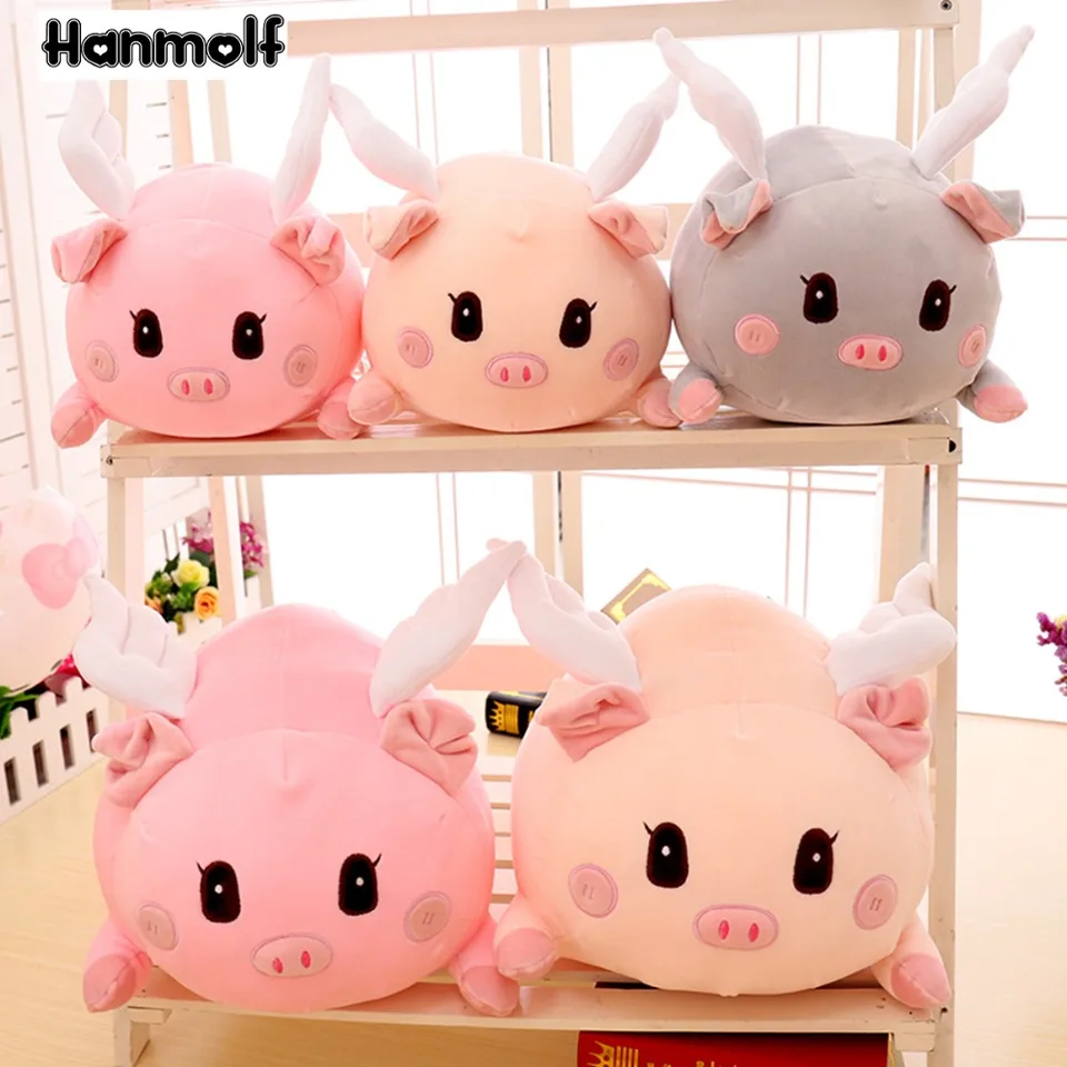 stuffed pig with wings