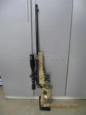 120 см 1:1 AWP снайперская винтовка 3D бумажная модель оружие пистолет головоломка ручной работы бумажная игрушка
