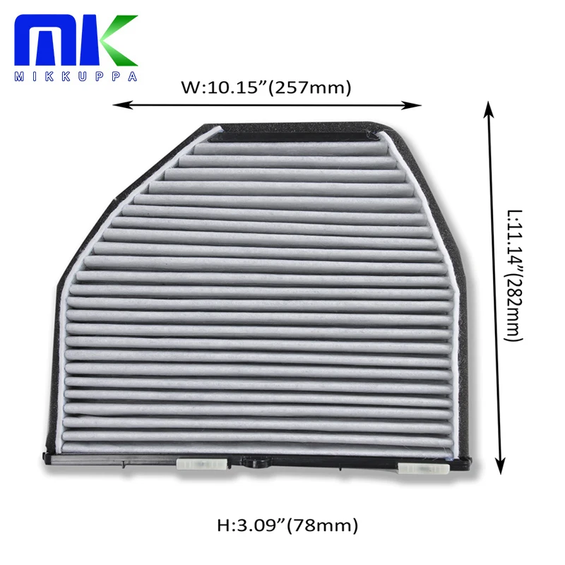 Mikkuppa кабина воздушный фильтр для Mercedes Benz E Class W212 A207 C207 S212 2007 2017 OEM: 2128300018|Салонный