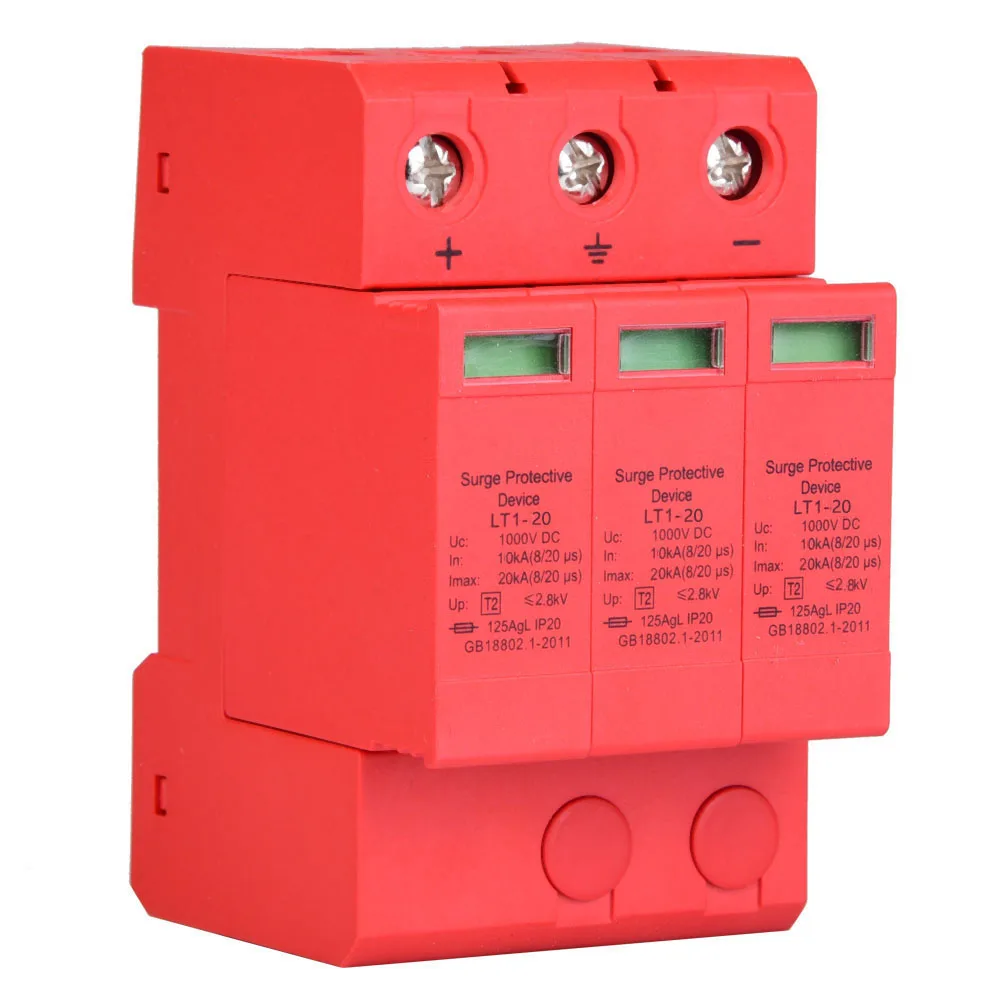 

20KA/40KA DC Power Surge Protector Arrester Device for Lightning Protection Professional
