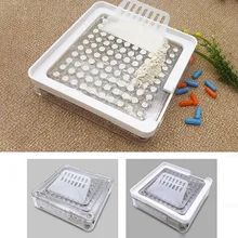 ABS Transparent Capsule Filling Plate 100 Hole Filling Machine Manual Capsule#0 Medicine Capsule Production DIY Herb