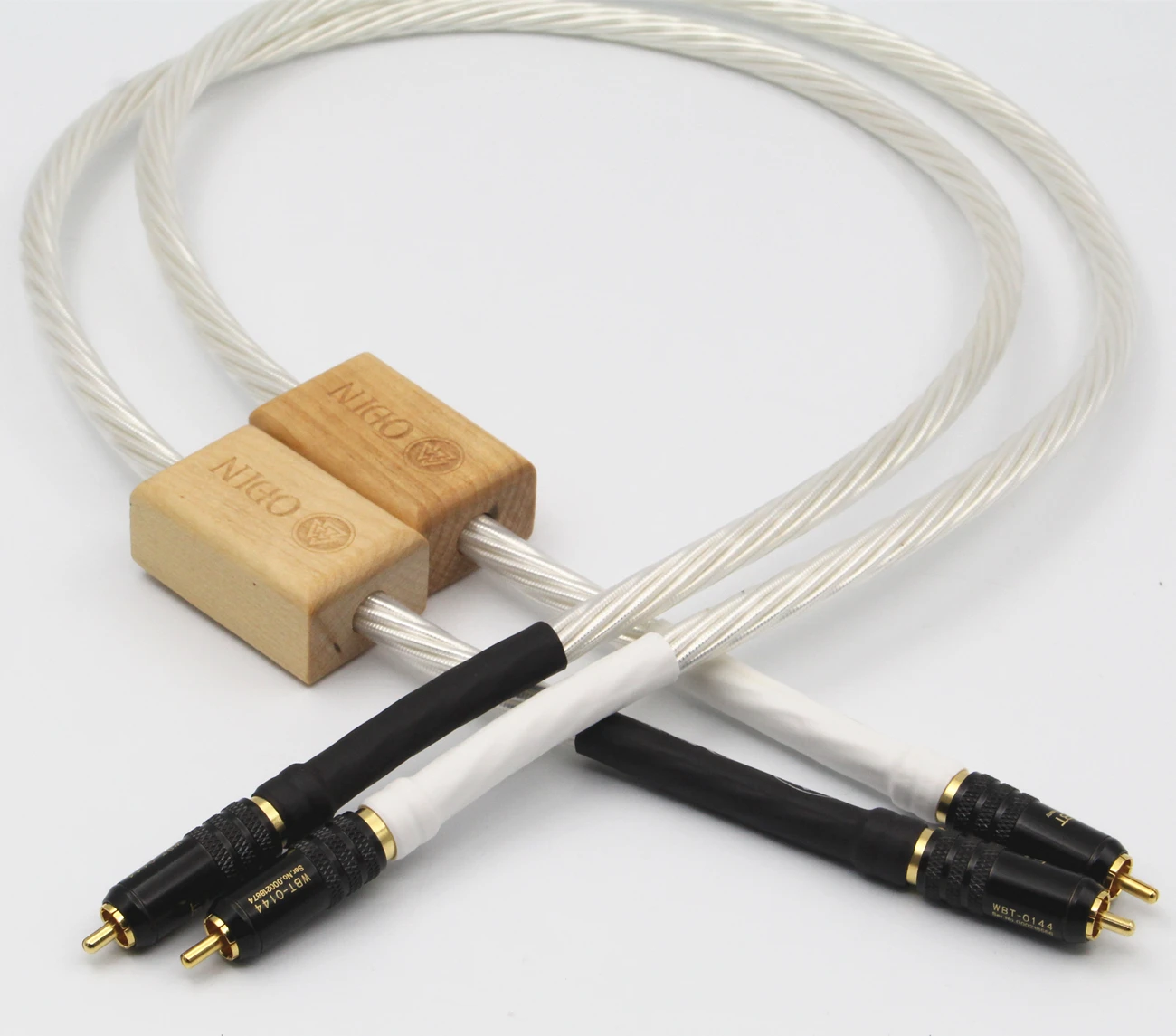XANGSANE Бесплатная доставка Пара ODIN Supreme Reference Interconnect RCA посеребренный проводник