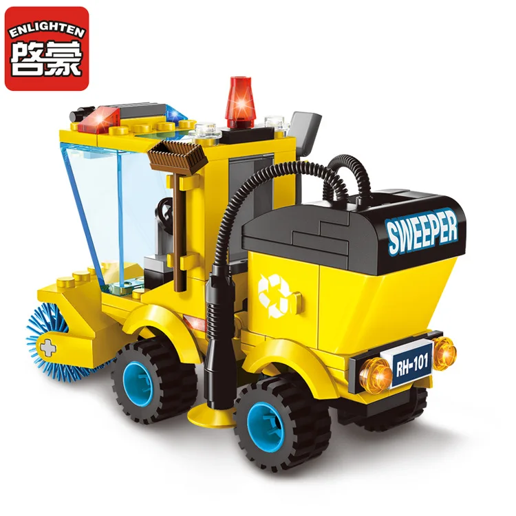 

E Model Compatible with Lego E1101 102pcs Sweeper Models Building Kits Blocks Toys Hobby Hobbies For Boys Girls