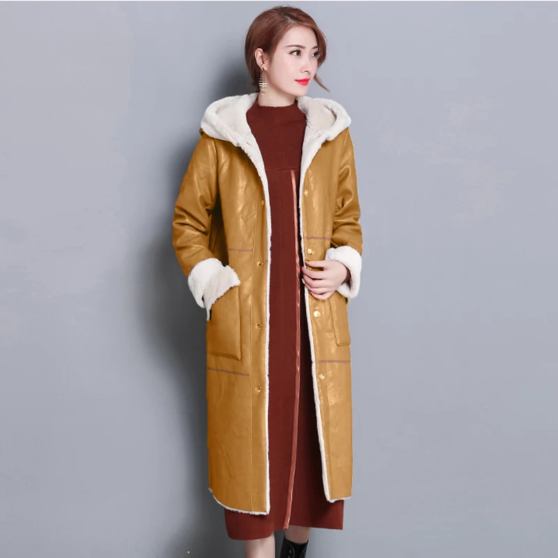 2018 Long bh4f413 Vêtements Nouvelle De 17846 Yellow Manteau Femmes Travail Automne Black Hiver Manteaux Bh4f413 Livraison Laine Mode Fourrure Qulaity Gratuite Haute dCBexo