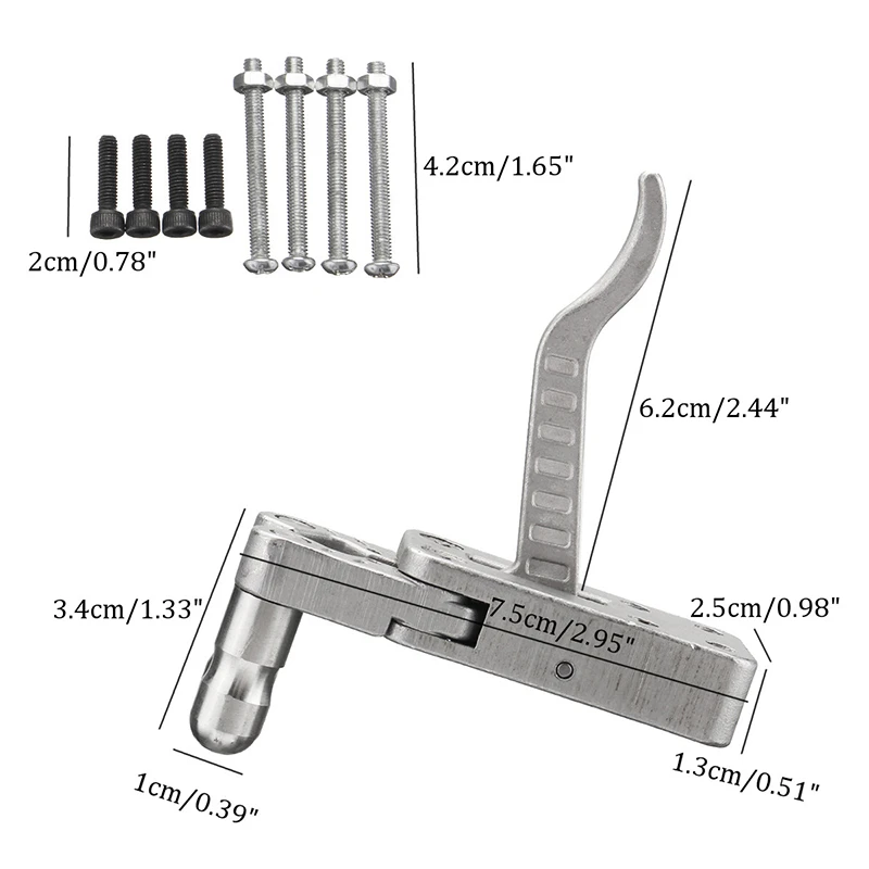 Устройство для снятия рогатки из нержавеющей стали полировка DIY катапульта винтовка триггер аксессуары для электроинструмента 1 шт