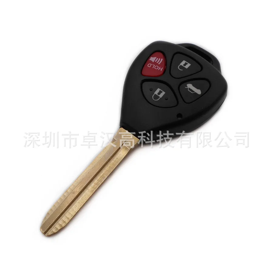 

For Toyota Isis Lexus LX / GX Delta Instead of Original Factory Auto Car Key 3 + 1 Buttons Change Car Key Shell