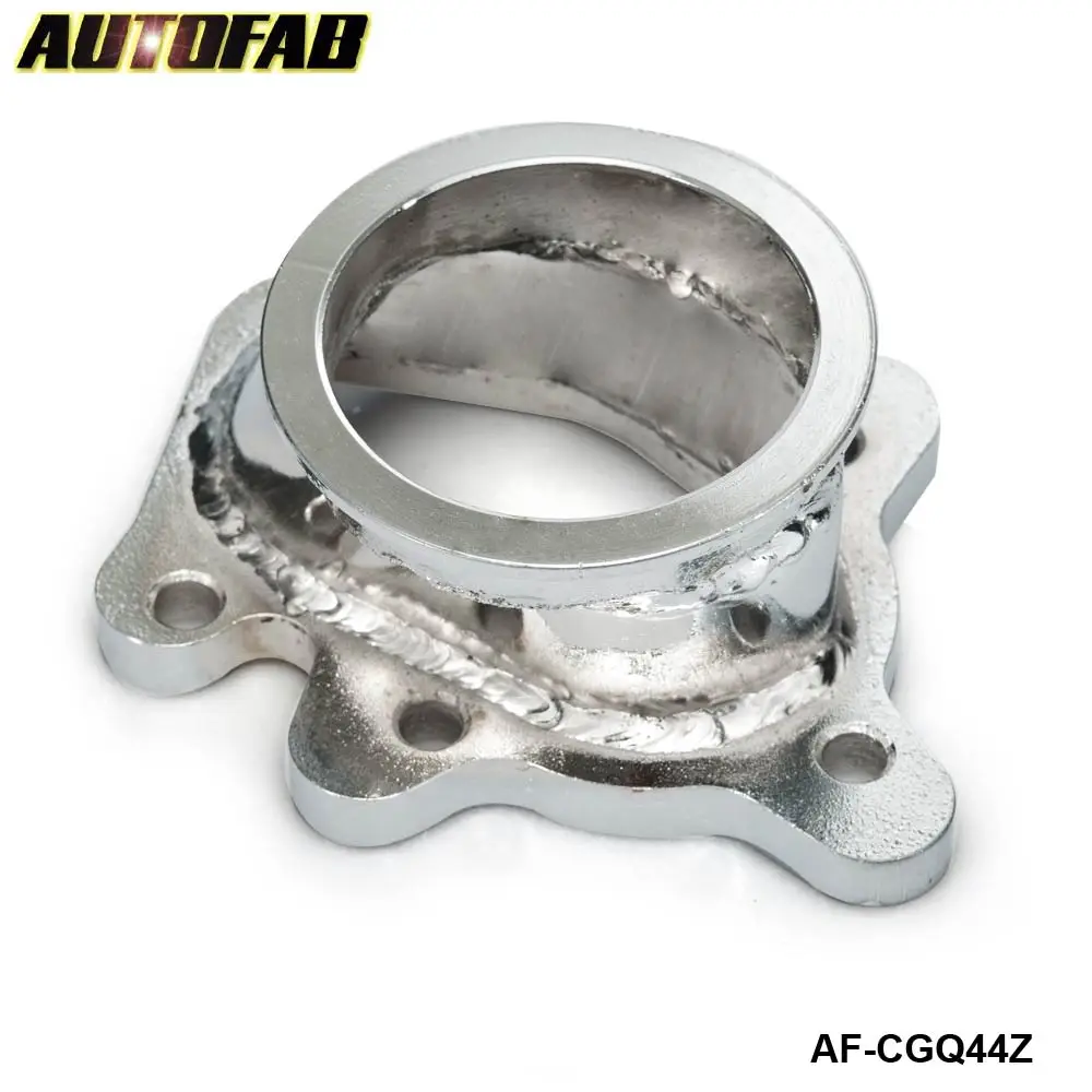 AUTOFAB - For GT25 GT28 T25 T28 Turbo Down Pipe 5 bolt to 2.5" 63mm V band Flange Adapter AF-CGQ44Z