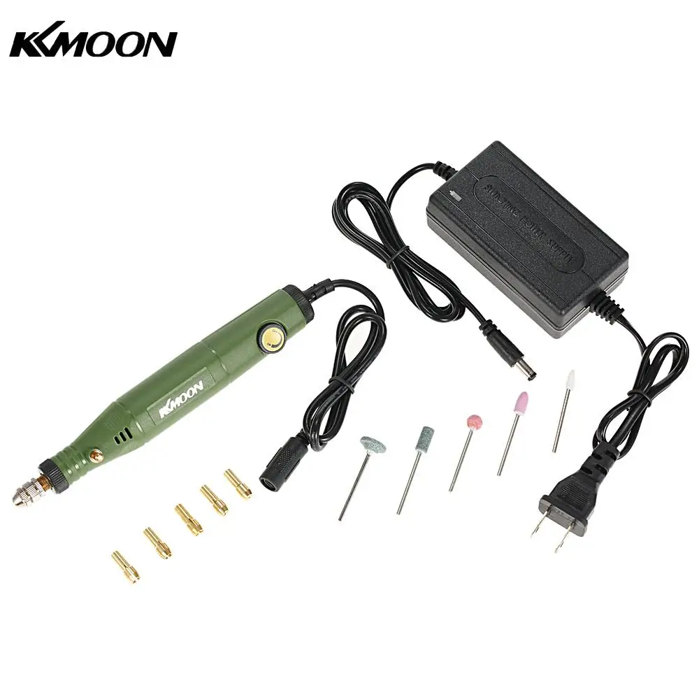 Kkmoon AC110 230V мини шлифовальный станок электрическая дрель набор гравер