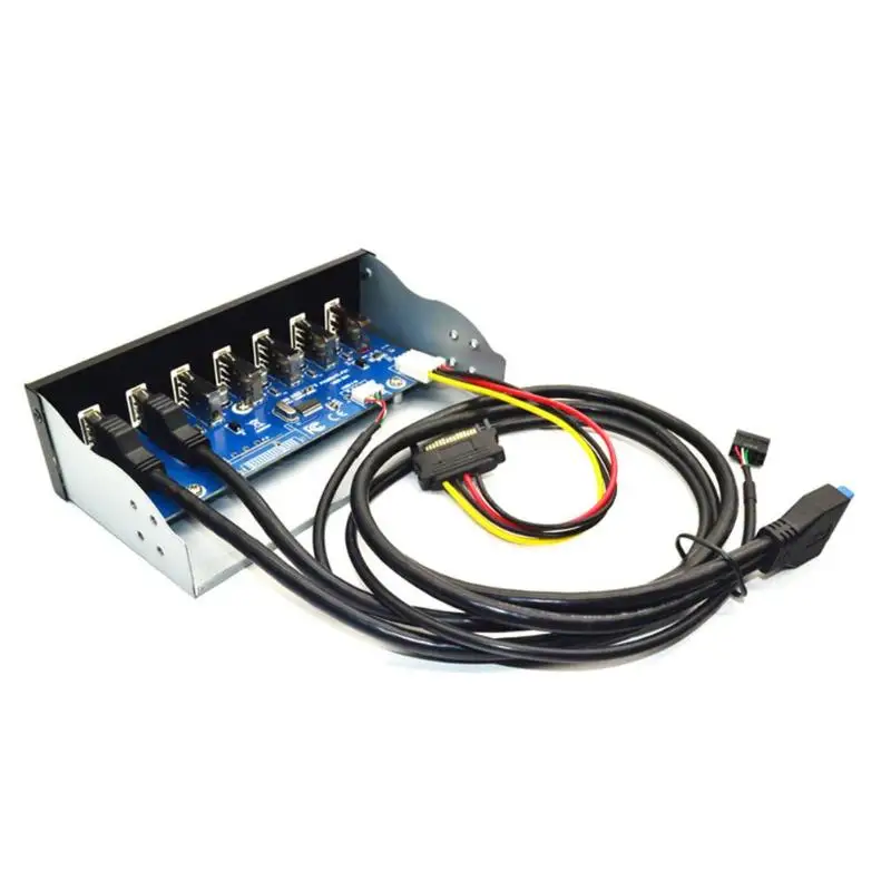 5 25 &quotконцентратор 19 Pin к 2 USB 3 0 4 BC1.2 оптический привод Передняя панель|Платы