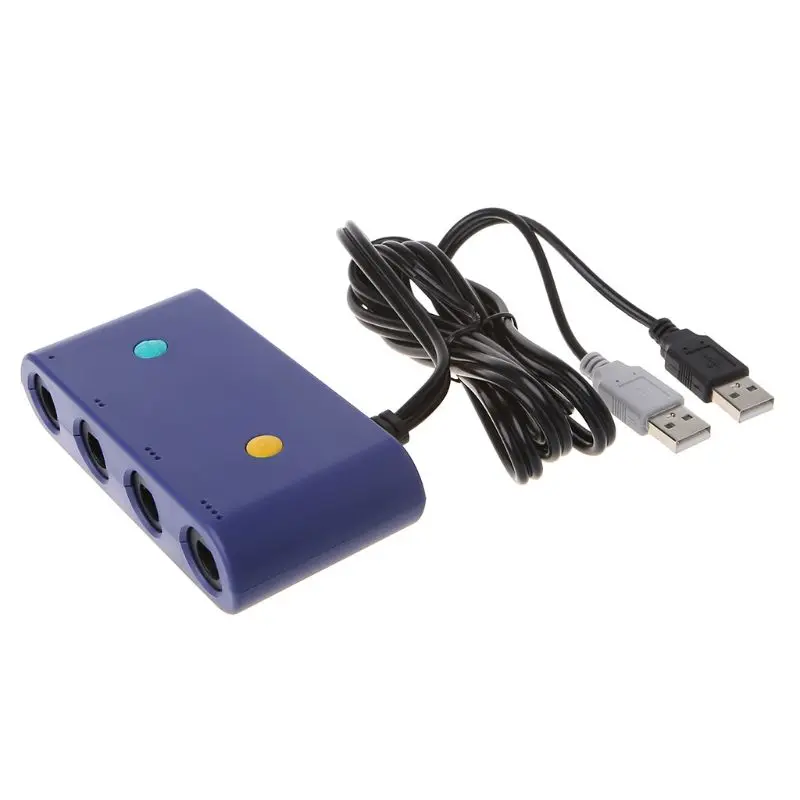 Buy 4 Ports GC To WIIU PC Switch For GameCube GC Controllers USB