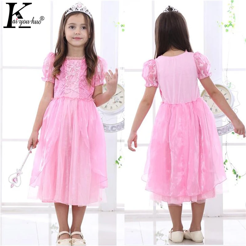 

Girls dress Christmas baptism Cinderella Dresses Children Sleeping Beauty Princess Dress Rapunzel Kids Party Costume Clothing