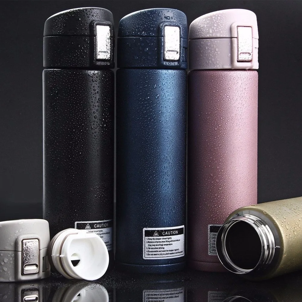 Quality Termos 500Ml Thermoses Cup Stainless Steel Bottle Vacuum Flasks