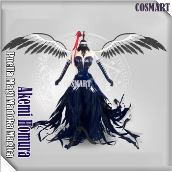 

Anime Puella Magi Madoka Magica Akemi Homura Theater Version Rebellious Story Cosplay Costume Uniforms Dress Halloween costume