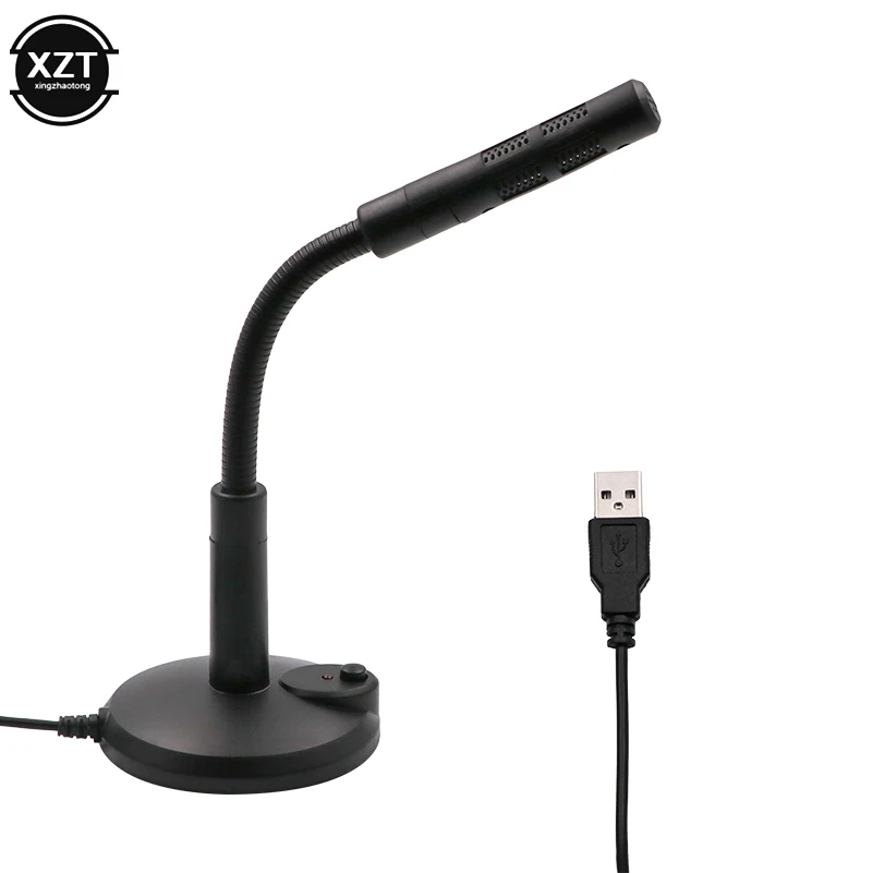 

Mini Microphone For Computer Micro Voice Changer USB Microphone Professionnel Mic dslr Gaming Condenser Microphone For Windows