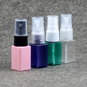 

50pcs/lot 10ml Spray Bottle,Small Plastic Cosmetic Perfume Container With Mist Atomizer,Empty Makeup Sub-bottling