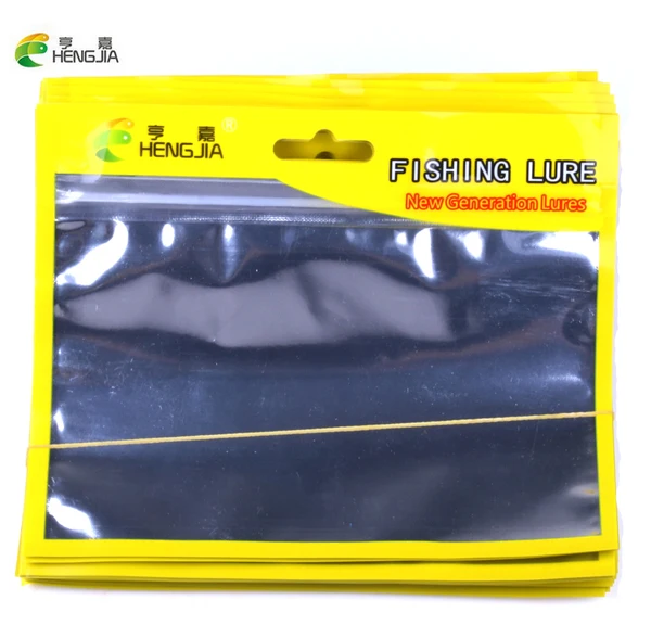 HENGJIA 100pc fishing lures bag Ziplock 13cm 16cm Self Seal Zipper