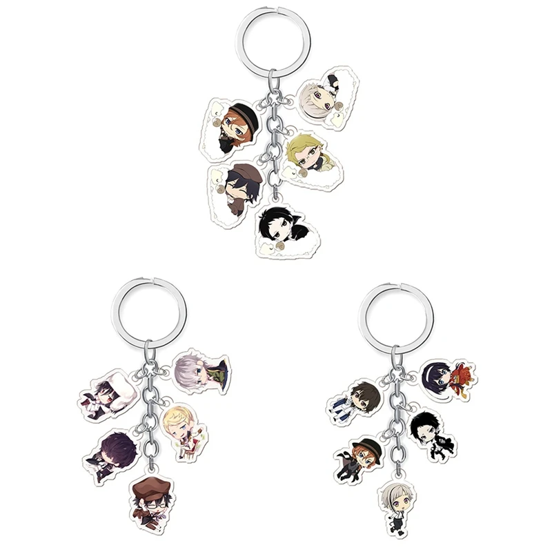

Anime Bungou Stray Dogs Atsushi Nakajima Keychain Pendant Key Rings 2019