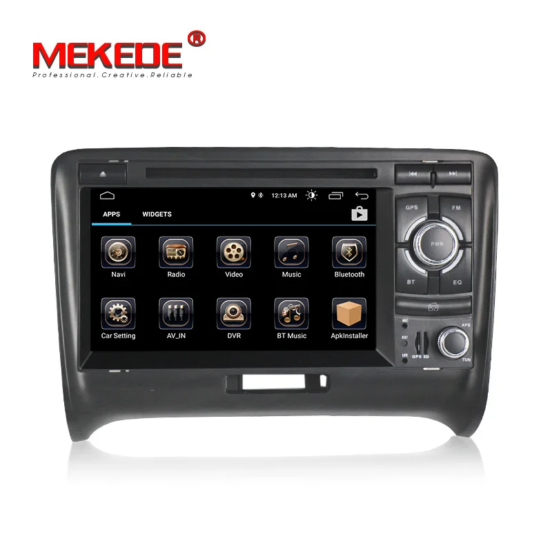 Perfect Android8.1 Quad-core 2din car Audio for AUDI TT 2006-2013 support dvd player gps navigator radio ipod BT wifi TDA 7851 2