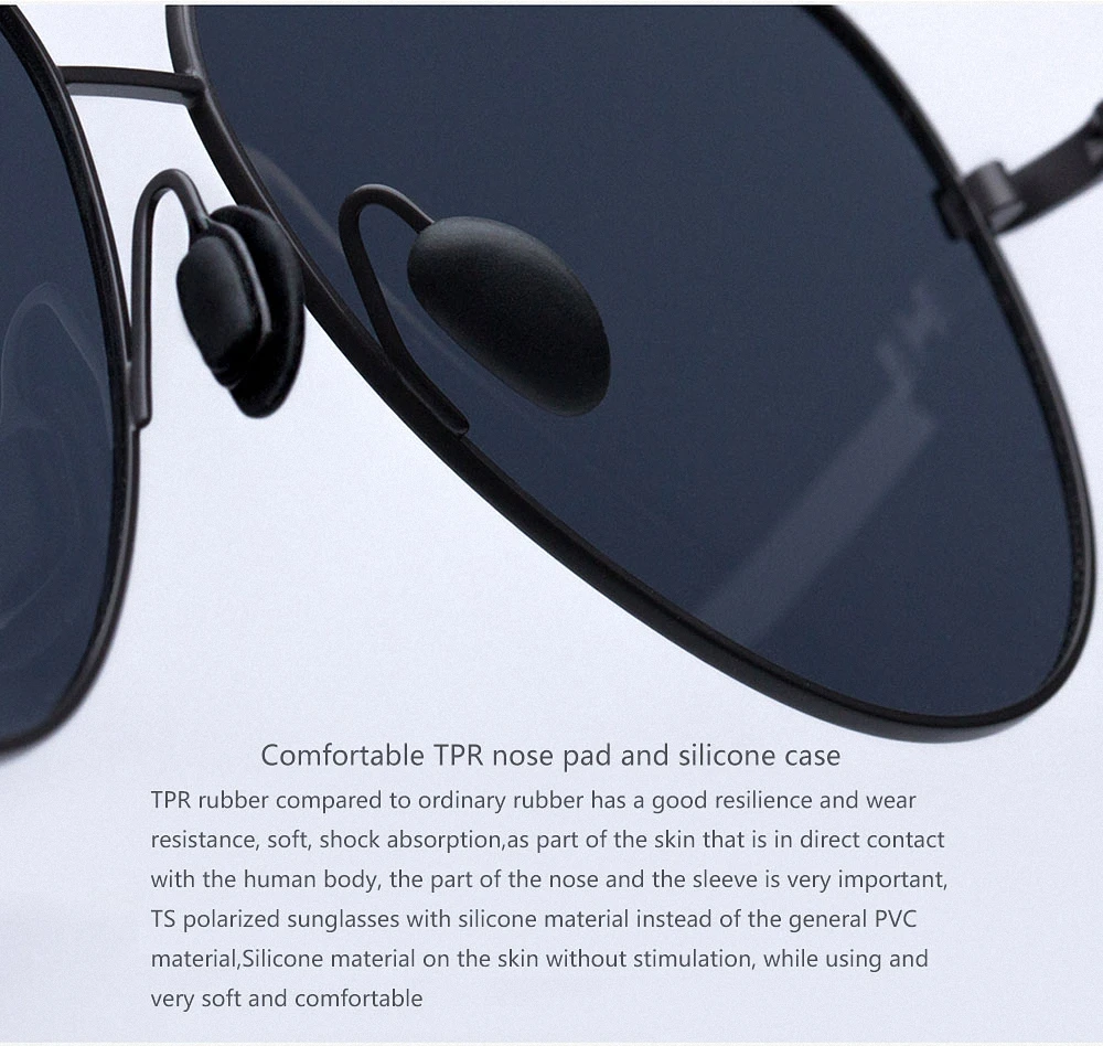 Original Xiaomi Mijia Turok Steinhardt TS Brand Polarized Stainless Sun Mirror Lenses Glasses UV400 for Outdoor Travel Man Woman