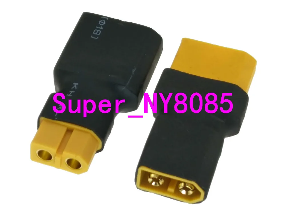 

2pcs/set XT90 XT-90 to XT60 Male & Female No wire adapter connector For RC airplane