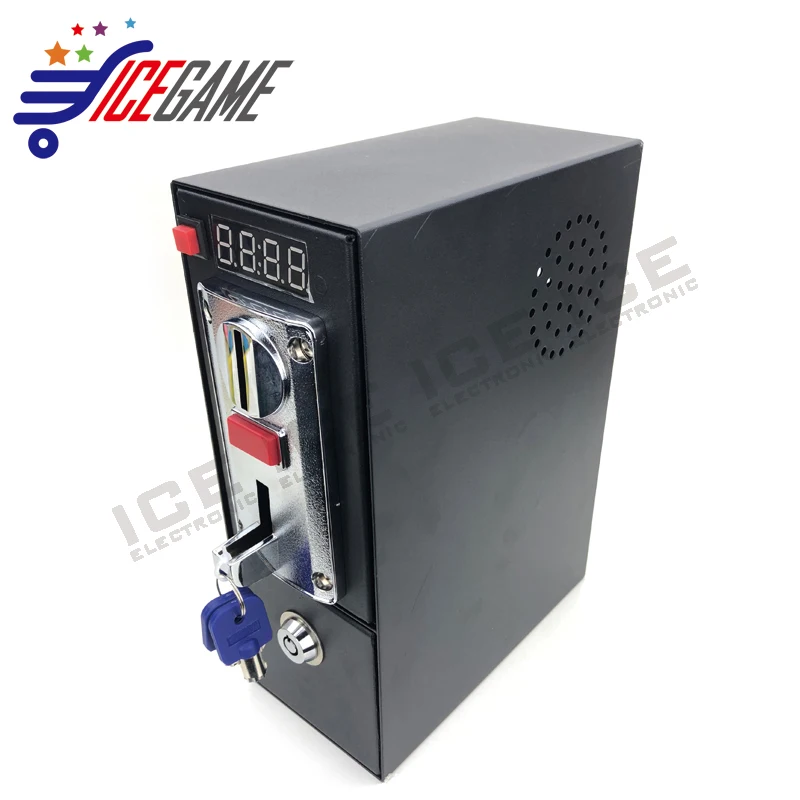 Coin Operated Coin Box System Intelligent Cpu Multi Coin Acceptor With