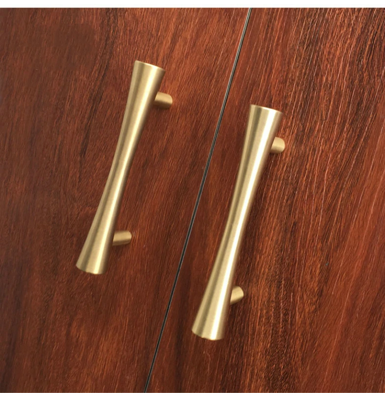 Buy Pure copper handle, furniture wardrobe