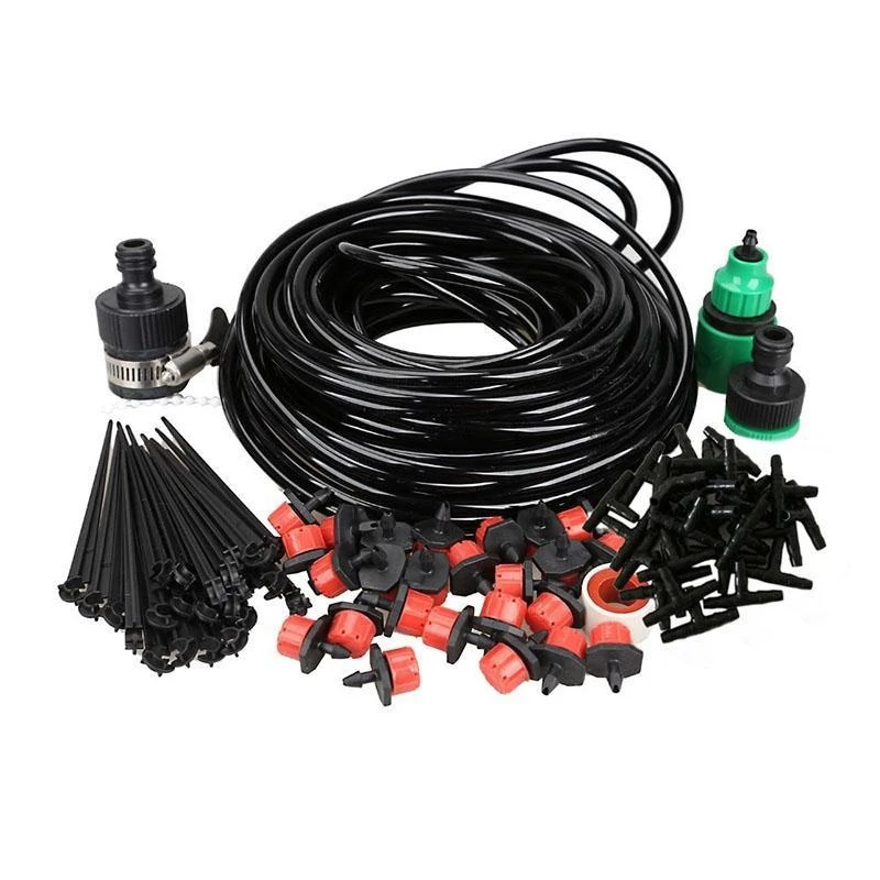 

10m/20m Automatic Micro Drip Irrigation System Garden Irrigation Spray Self Watering Irrigation Kits with Adjustable Drippers