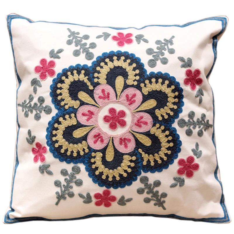 Online Buy Wholesale embroidery cushion cover designs from China