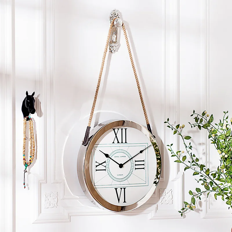 India Ranks Yield Odd Modern Living Room Bedroom Wall Clock Metal Wall