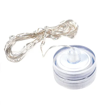 

2m 20 LED Copper Light Strings Holiday Party Decoration Fairy Lights Portable Battery Box Light String With Battery Best Gift