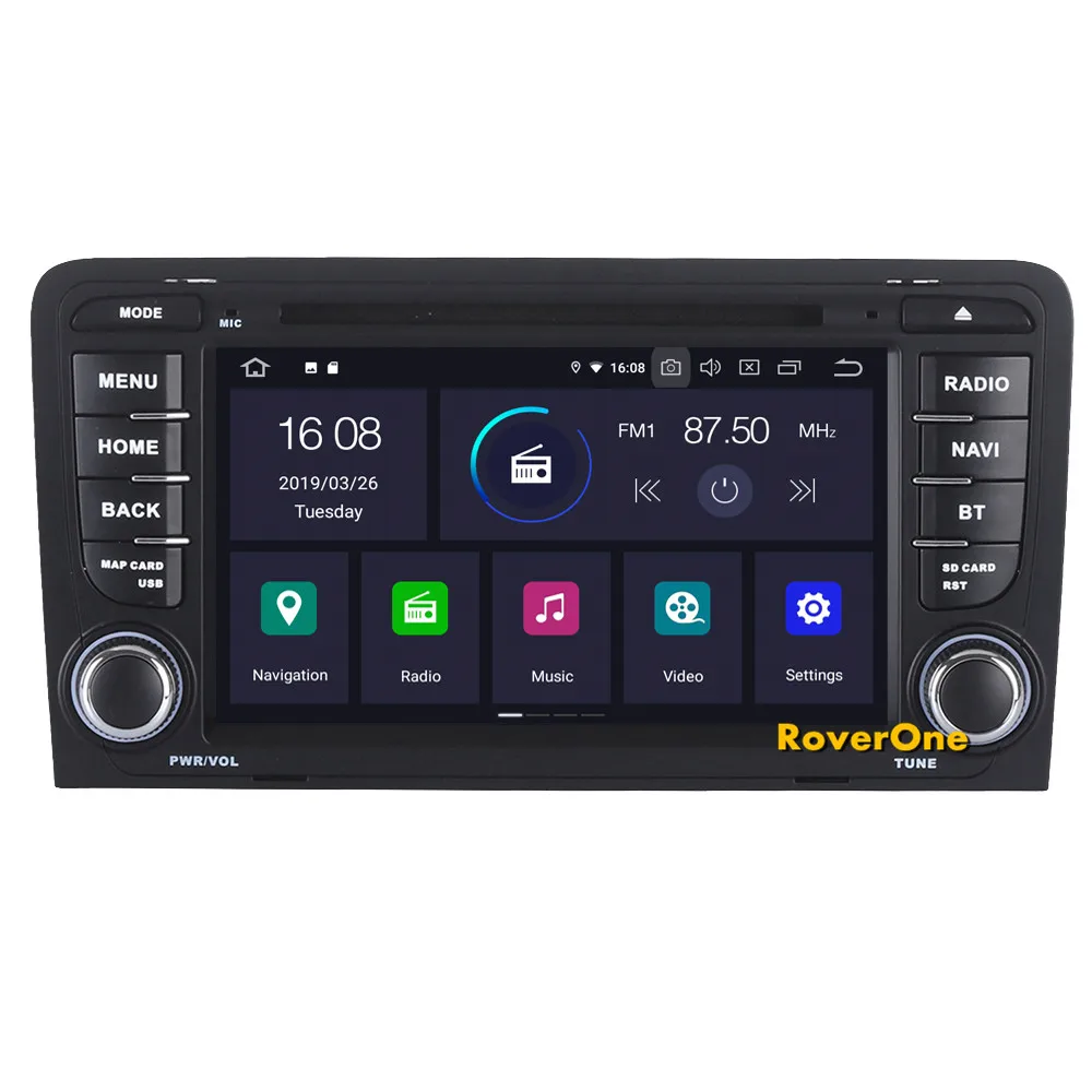 Best For Audi A3 S3 RS3 2003 -2013 Android 9.0 2G+16G Quad Core Autoradio Car DVD Radio Stereo GPS Navigation Multimedia Player 5