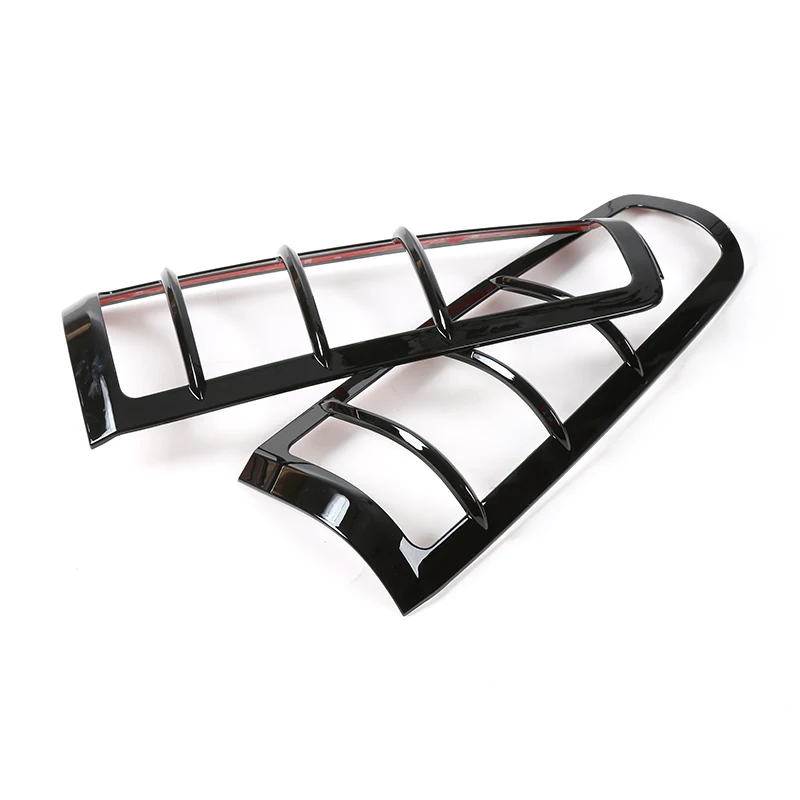  SHINEKA Car Styling Rear Light Hoods Decoration Cover Trim Tail Lamp Guards Sticker Fit ABS For Suz