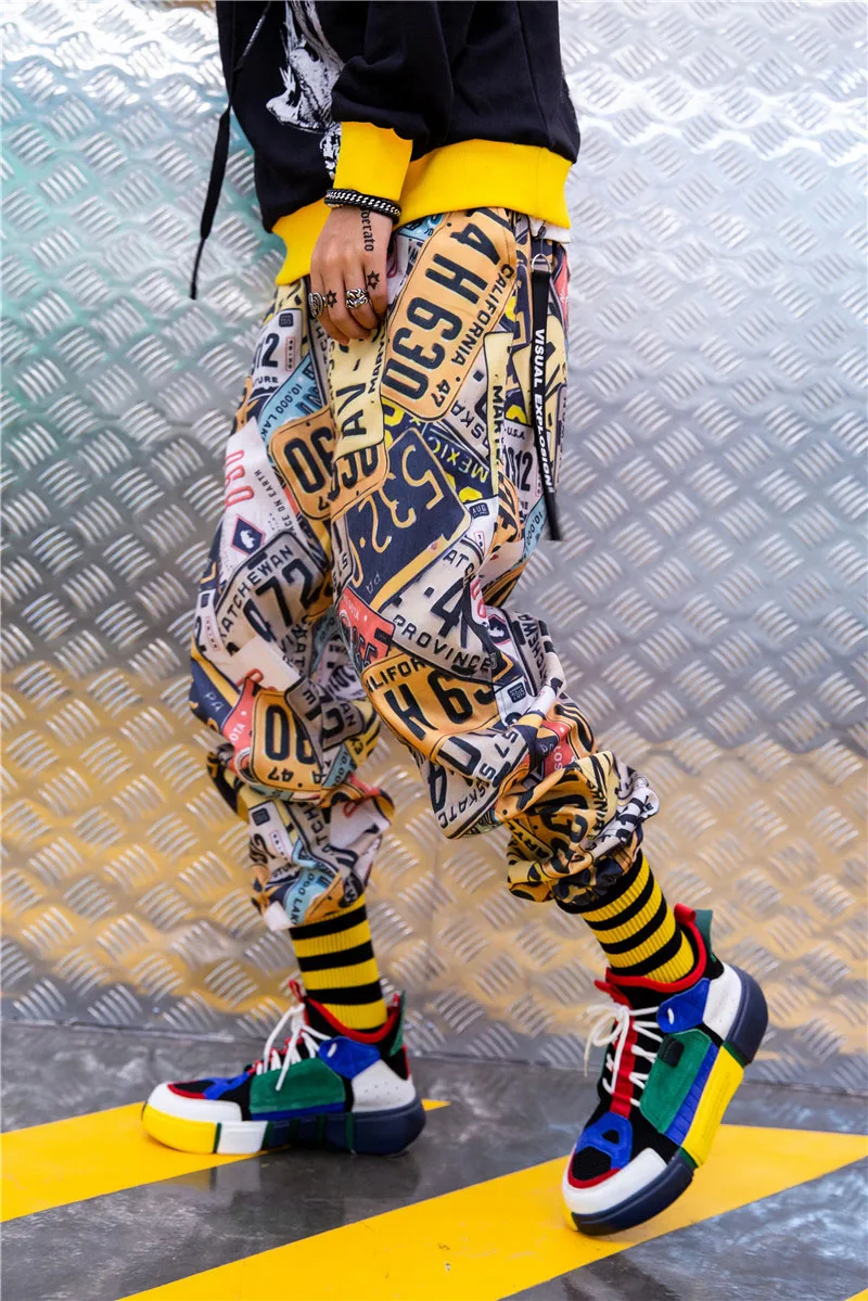  Hip Hop Harem Joggers Pants Man harem Jogger  (3)