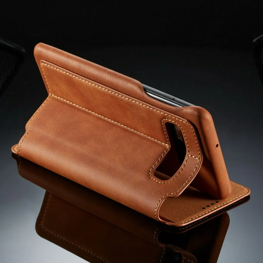 Luxury Leather Phone Case Capa For Samsung Galaxy S10E S10 Plus Flip Stand Leather Wallet Card Cover For Galaxy S10E S10 Plus