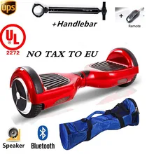 2017 Brand New Electric Scooter Skateboard Oxboard Hoverboard for Adults with Handle Bar