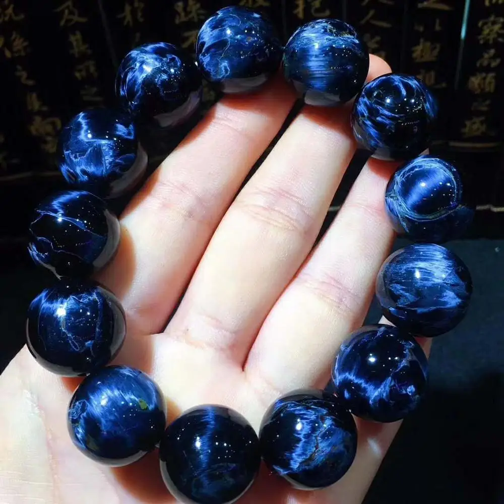 Натуральный голубой камень Питт, бисер, ювелирное изделие, индийский драгоценный камень Питера, ювелирные изделия из бисера