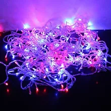 IWHD 30 м гирлянды светодиодный Рождественские огни для помещений 110/220 В сказочные гирлянды украшения светодиодный Рождественские огни наружная гирлянда