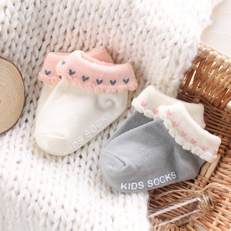baby girl crew socks